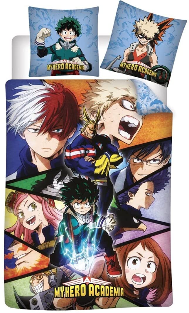 MY HERO ACADEMIA - Parure de lit 140x200cm - '100% microfibre'