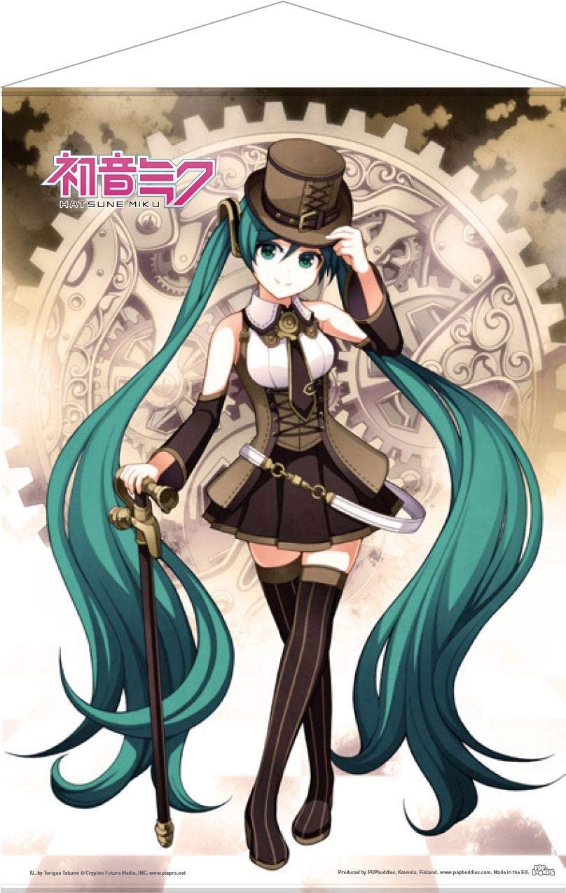 POPbuddies Hatsune Miku Wallscroll Steampunk Miku 50 x 70 cm Posters Wallscrolls