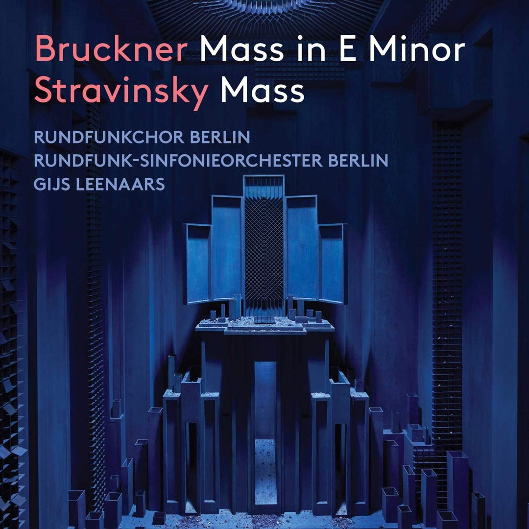 Rundfunkchor Berlin - Bruckner: Mass in E Minor; Stravinsky: Mass [Audio CD]