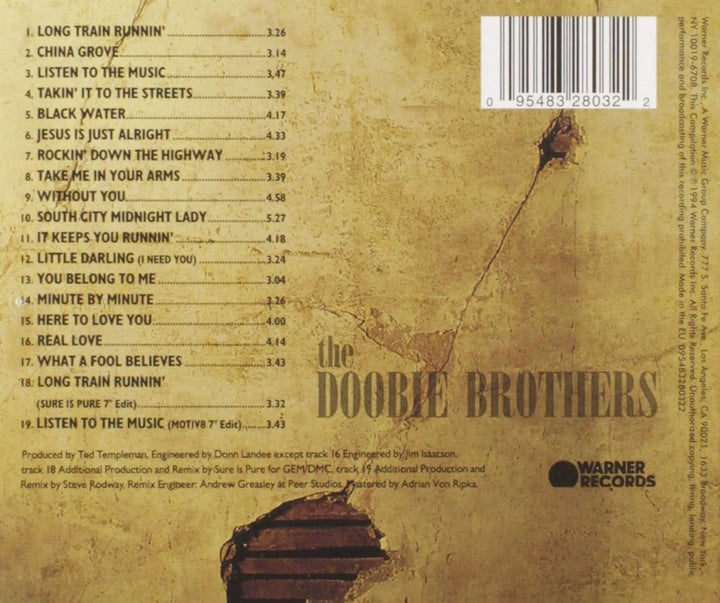 The Doobie Brothers – Listen To The Music – Das Allerbeste der Doobie Brothers [Internationale Veröffentlichung] – [Audio-CD]