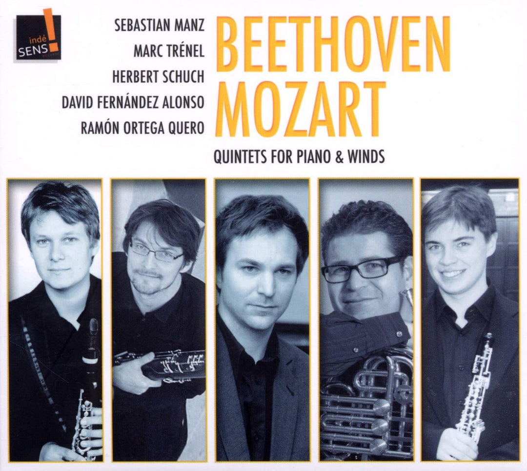 Beethoven &amp; Mozart - Quintette für Klavier und Blasinstrumente [Audio-CD]