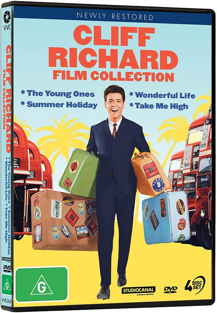 Cliff Richards Filmsammlung – The Young Ones / Summer Holiday / Wonderful Li [DVD]