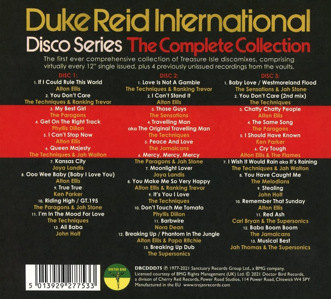 Duke Reid International Disco Series [Audio-CD]