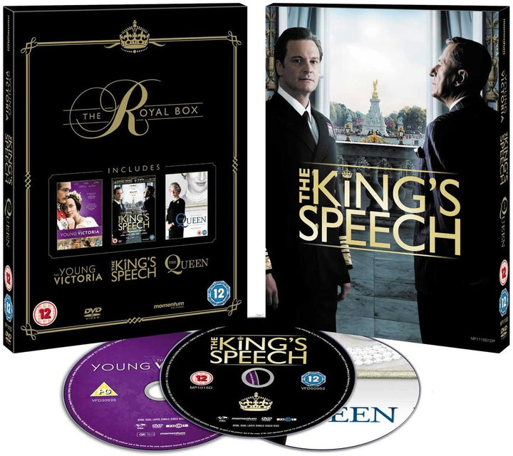 The Royal Box (The King's Speech/ The Queen/ Young Victoria) [2017] – Action [DVD]