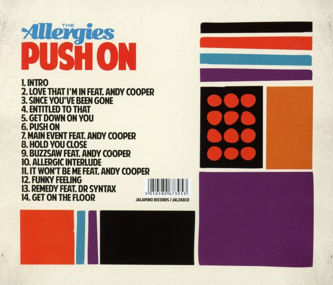 The Allergies - Push On [Audio-CD]