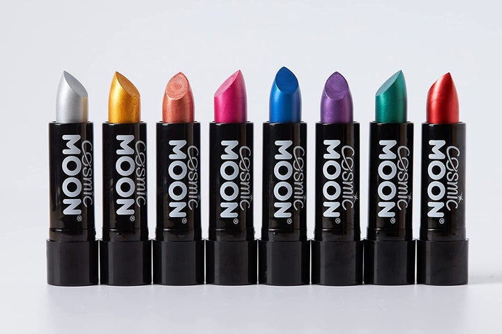 Metallic Lipstick by Cosmic Moon - Green - For mesmerising metallic lips