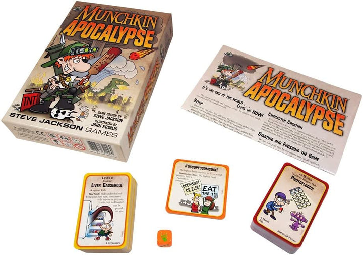 Steve Jackson Games – Munchkin: Apokalypse-Kartenspiel