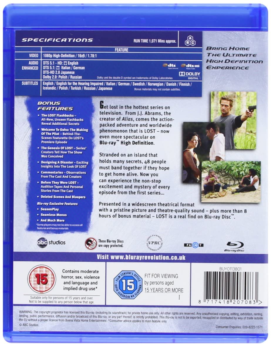 Lost – Die komplette Staffel 1–6 – Mystery [Blu-ray]