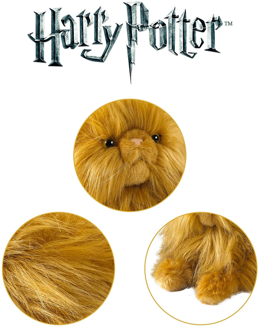 The Noble Collection Harry Potter Crookshanks Collector's Plush - Officially Lic