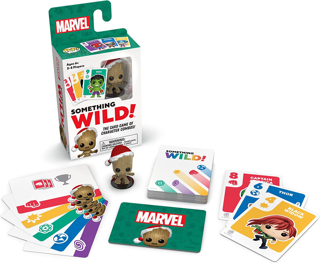 Baby Groot mit Weihnachtsmütze Funko Something Wild-Kartenspiel