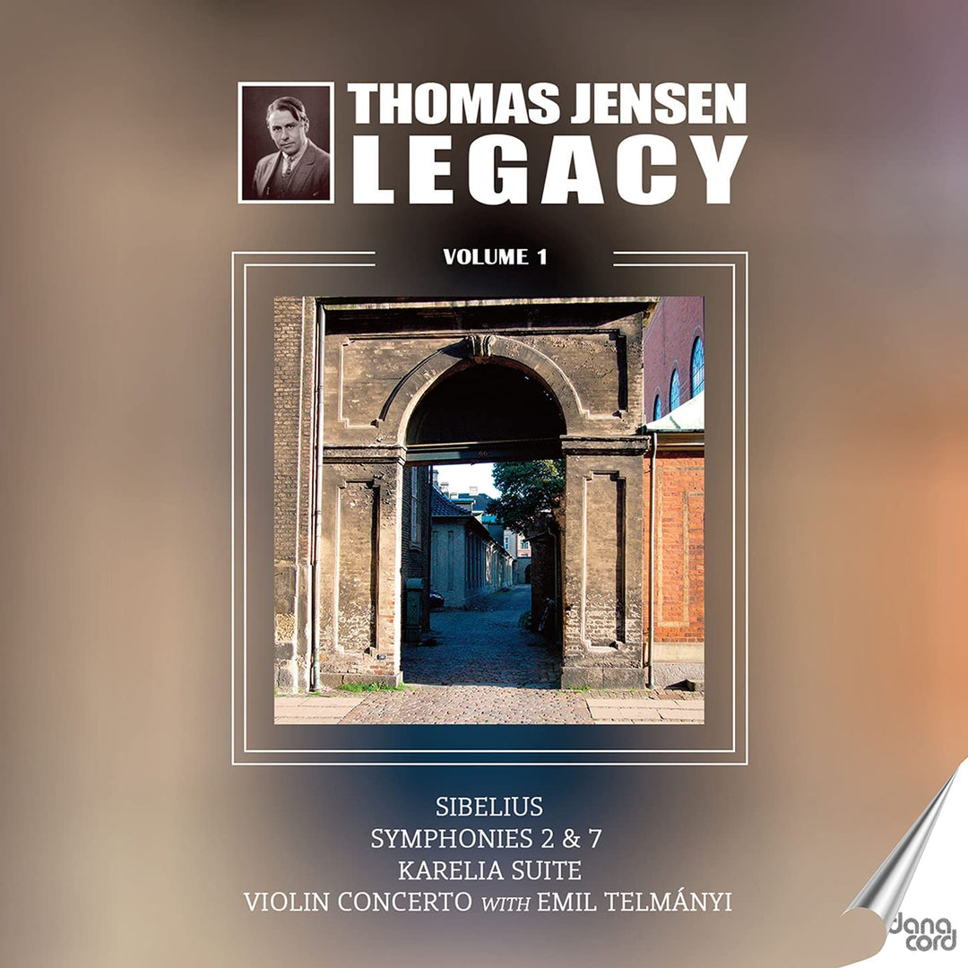 Thomas Jensen Legacy, Bd. 1 [Symphonieorchester des Dänischen Rundfunks; Emil Telmányi; Thomas Jensen] [Danacord: DACO 911] [Audio CD]