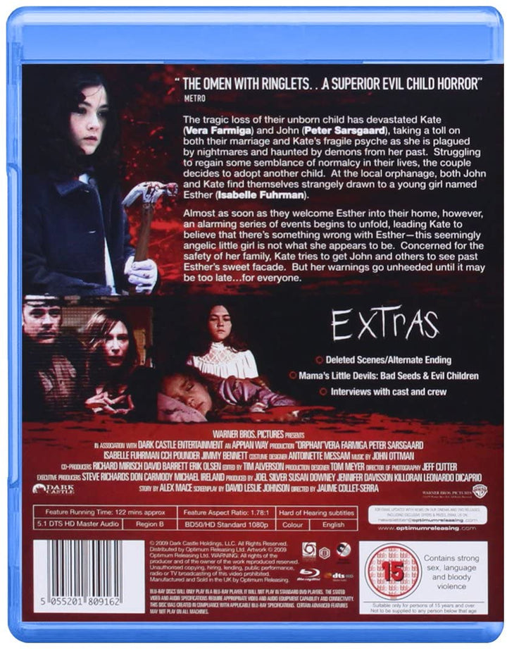 Orphan – Horror/Thriller [Blu-ray]