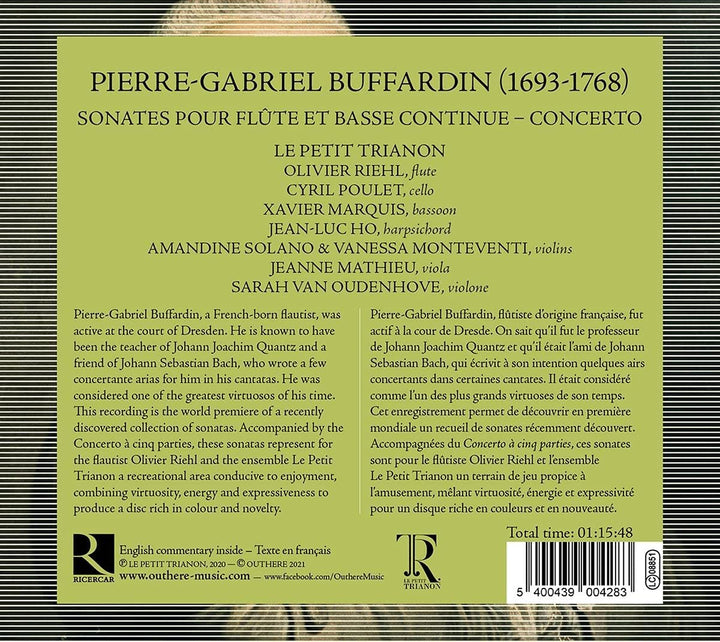 Le Petit Trianon – Buffardin: Sonaten und Konzert [Audio-CD]