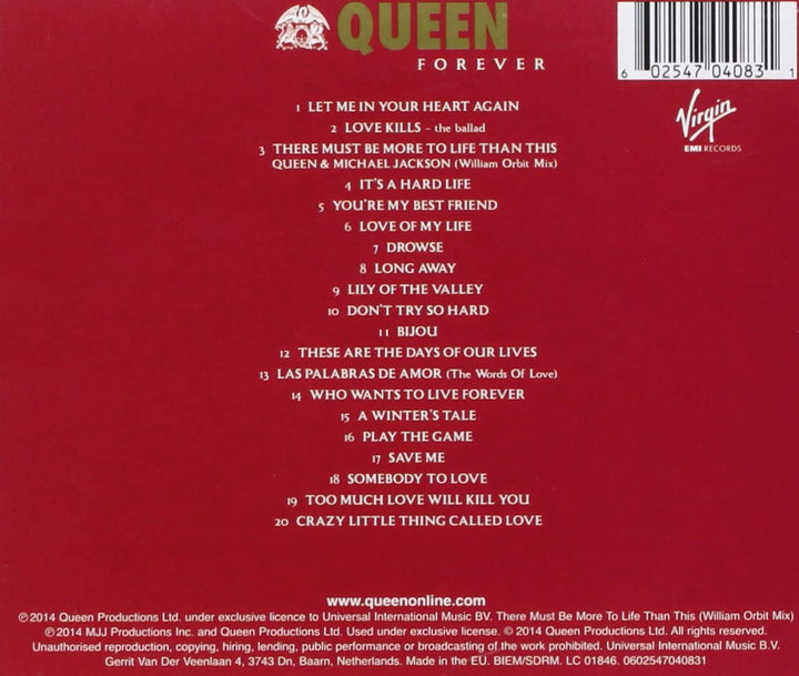 Queen - Forever [Audio-CD]