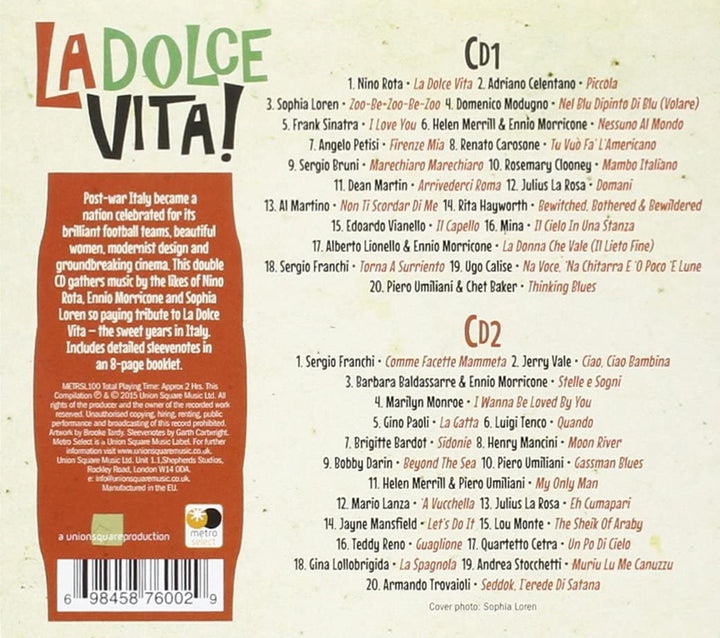 La Dolce Vita - [Audio-CD]