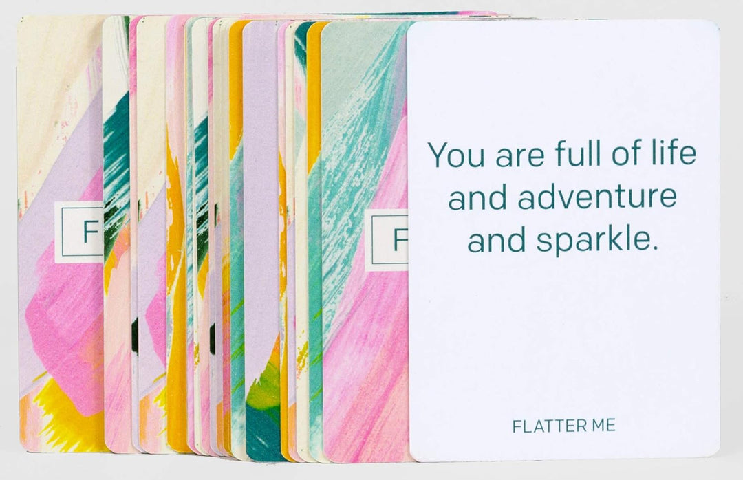 Flatter Me: A Compliment Battle Card Game