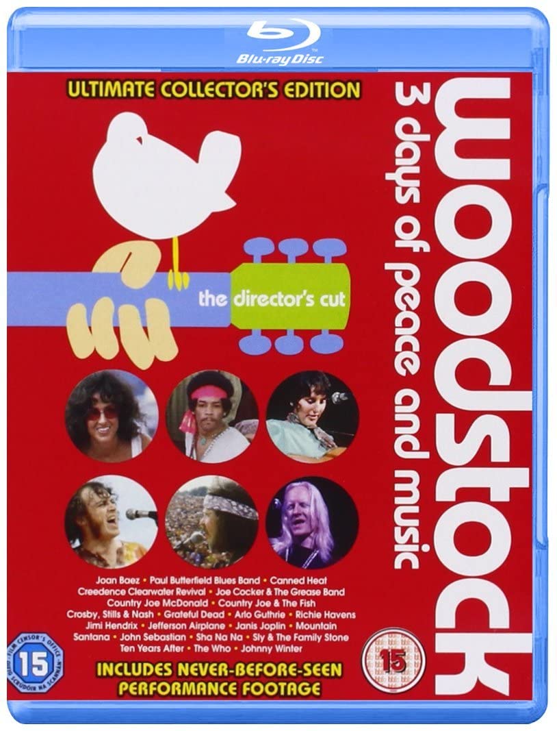 Woodstock [1970] [2009] [Region - Documentary/Music [Bluu-ray]