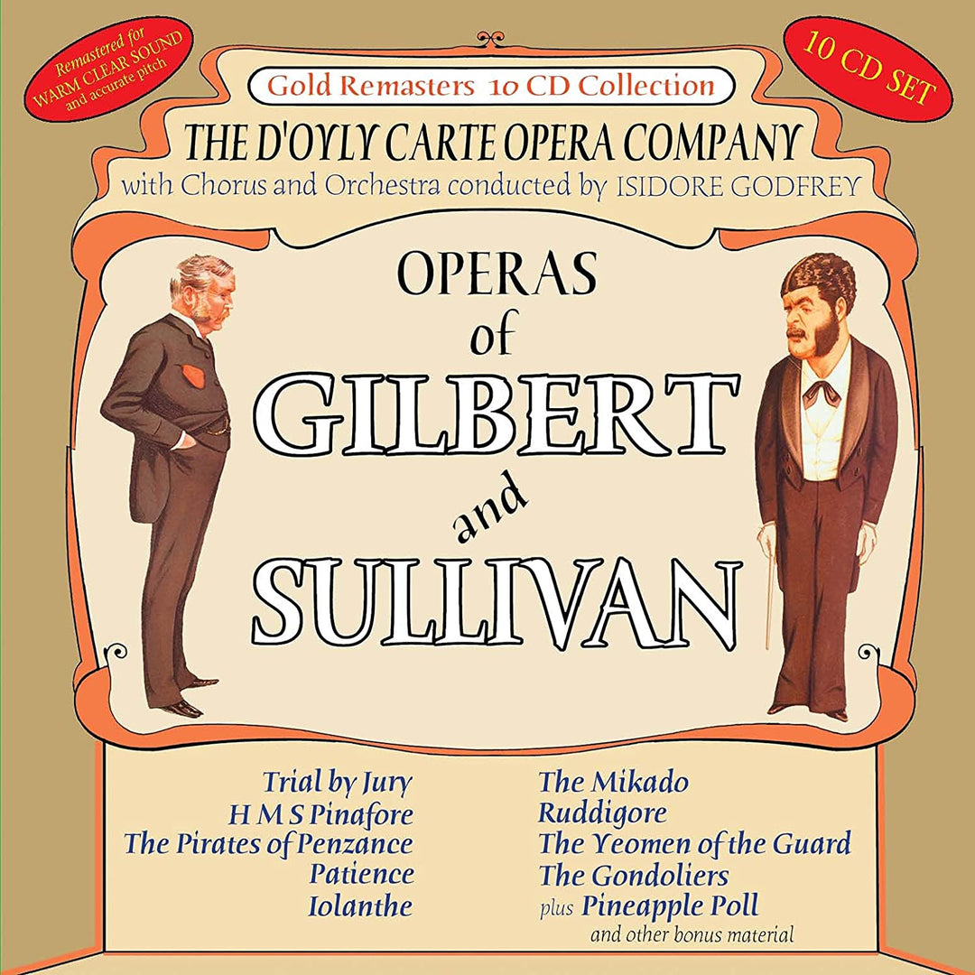 Gilbert und Sullivan – Opern von Gilbert und Sullivan (D'Oyly Carte Opera Company) ][Audio CD]