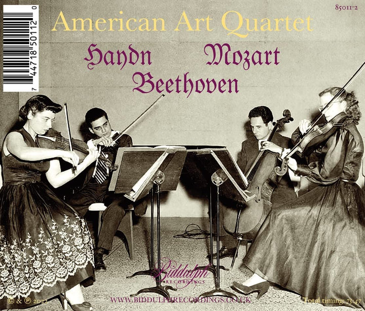 American Art Quartet [American Art Quartet] [Biddulph Recordings: 85011-2] [Audio CD]