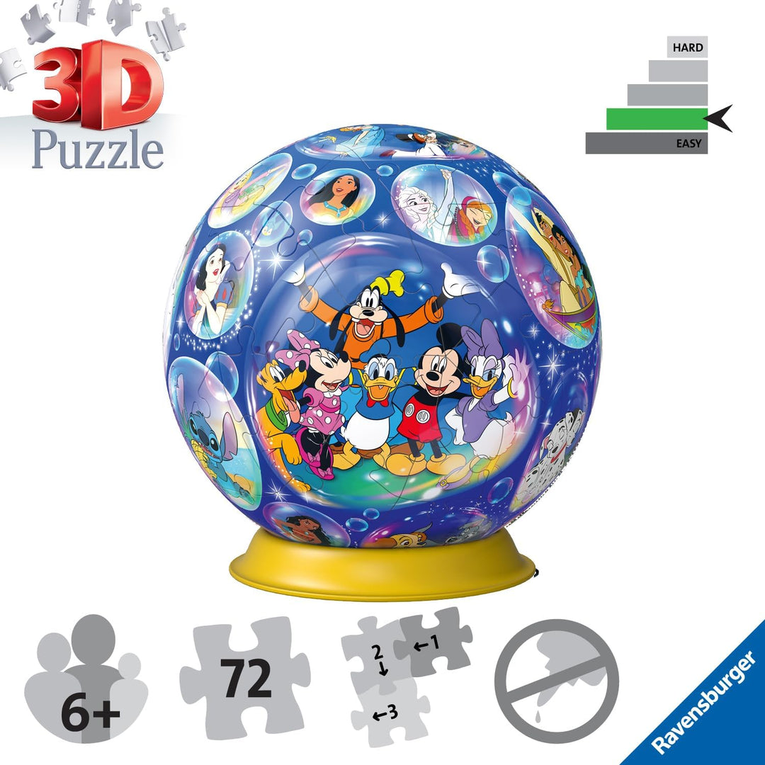 Ravensburger 11561 Disney Grogu 3D-Puzzle für Kinder und Erwachsene ab 6 Jahren