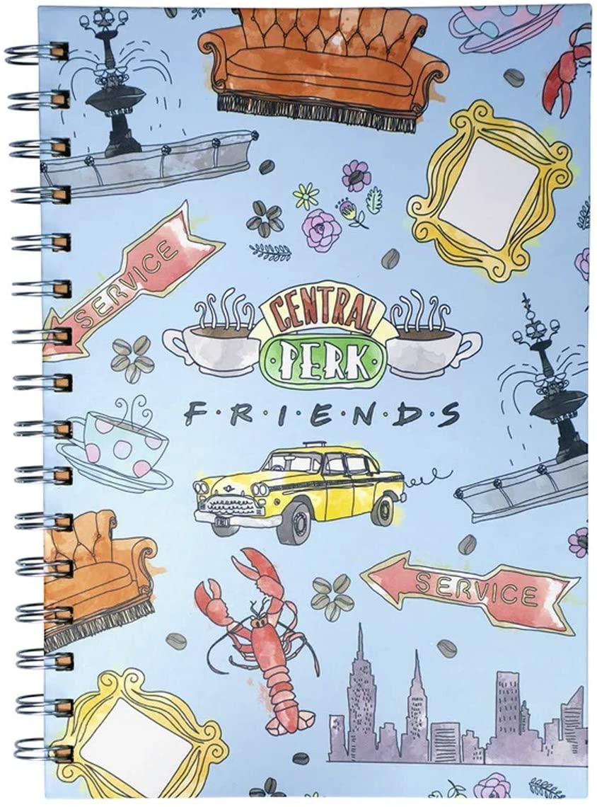 Friends – A5 Wiro – Notizbuch/Tagebuch – 80 Seiten