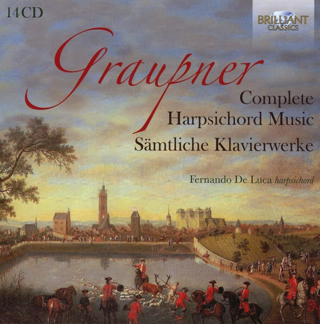 Fernando De Luca – Graupner: Komplette Cembalomusik [Audio-CD]