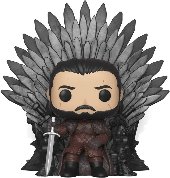 Deluxe: Spiel S10: Jon Snow sitzt auf dem Eisernen Thron Funko 37791 Pop! Vinyl Nr. 72