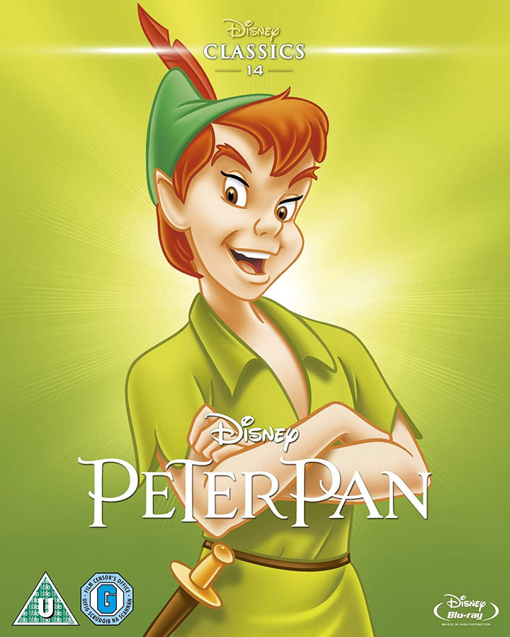 Peter Pan (1953) [Region Free] – Fantasy/Fantasy [Blu-ray]