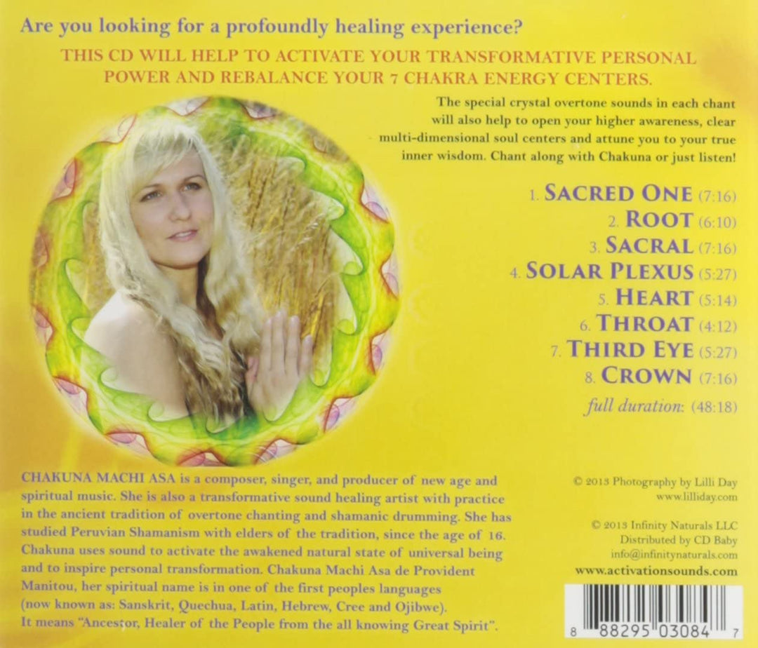 Chakuna Machi Asa - Activation Sounds: Ancient Chakra Healing Chants [Audio CD]