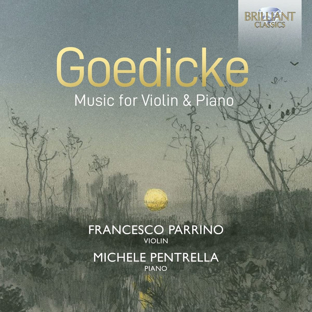 Francesco Parrino - Goedicke: Musik für Violine und Klavier [Audio-CD]