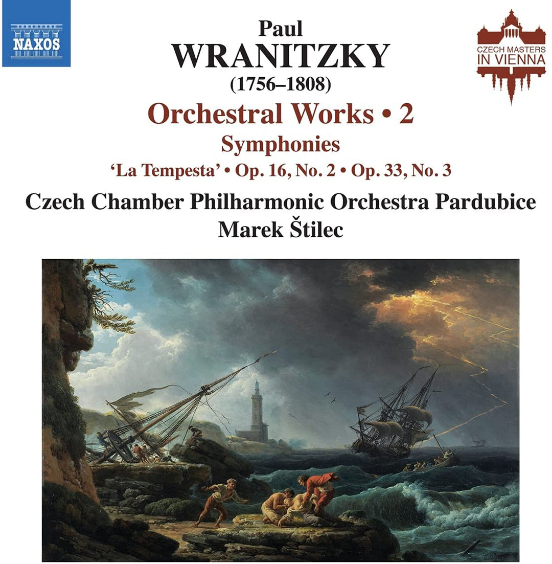 Wranitzky: Orchesterwochen 2 [Tschechisches Kammerphilharmonieorchester Paradubice; Marek Stilec] [Naxos: 8574255] [Audio CD]