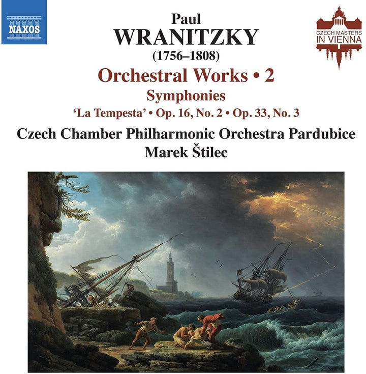 Wranitzky: Orchesterwochen 2 [Tschechisches Kammerphilharmonieorchester Paradubice; Marek Stilec] [Naxos: 8574255] [Audio CD]