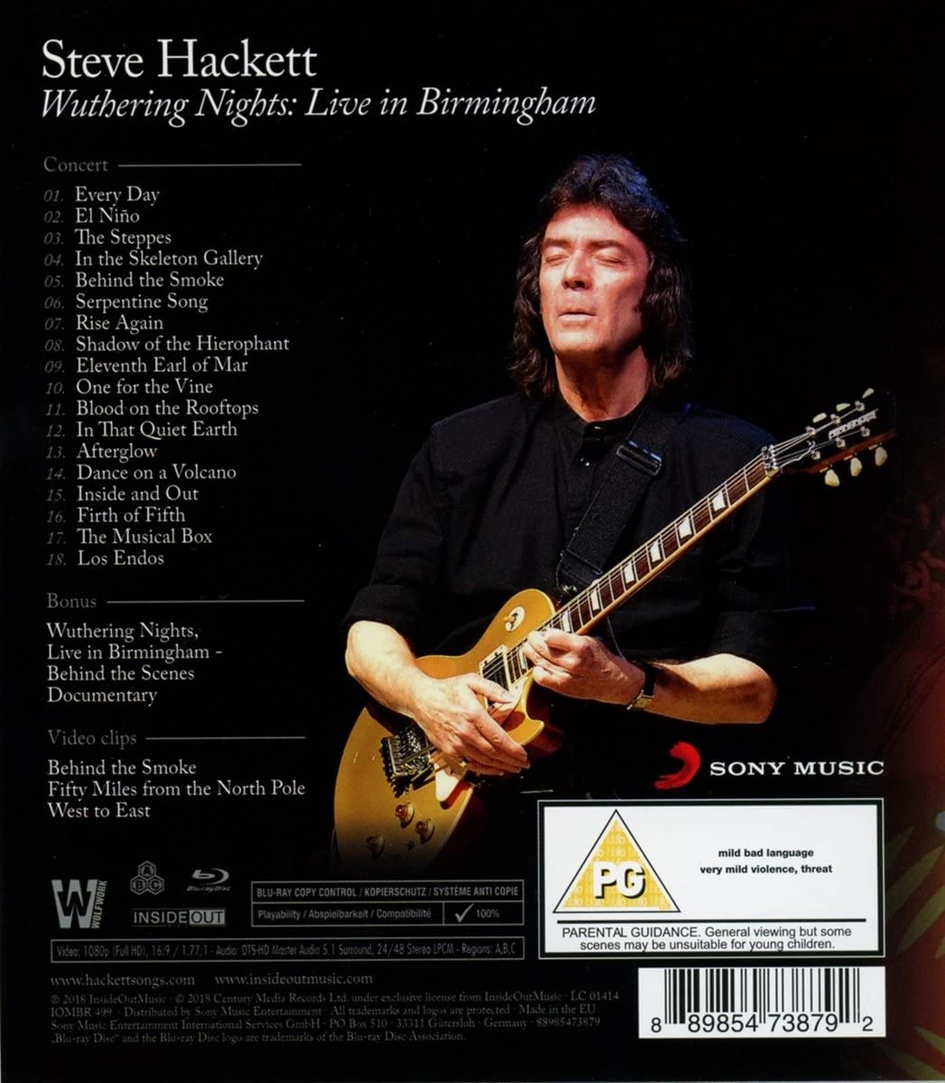 Wuthering Nights: Live in Birmingham [Region A &amp; B &amp; C] [Blu-ray]