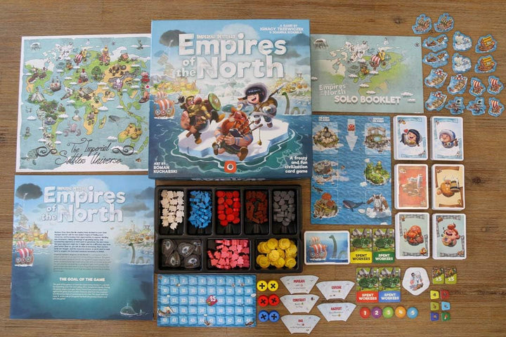 Portal Games POG023 Imperial Settlers: Empires of The North, gemischte Farben