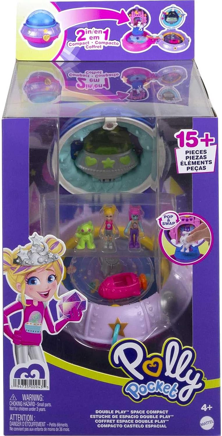 Polly Pocket HCG25 Mini-Puppen-Spielsets, mehrfarbig