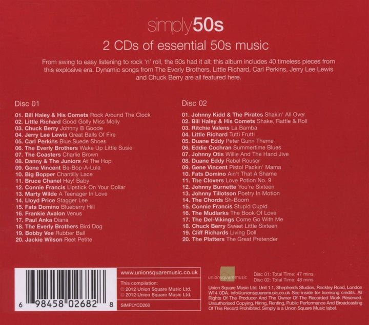 Simply 50s [Audio-CD]