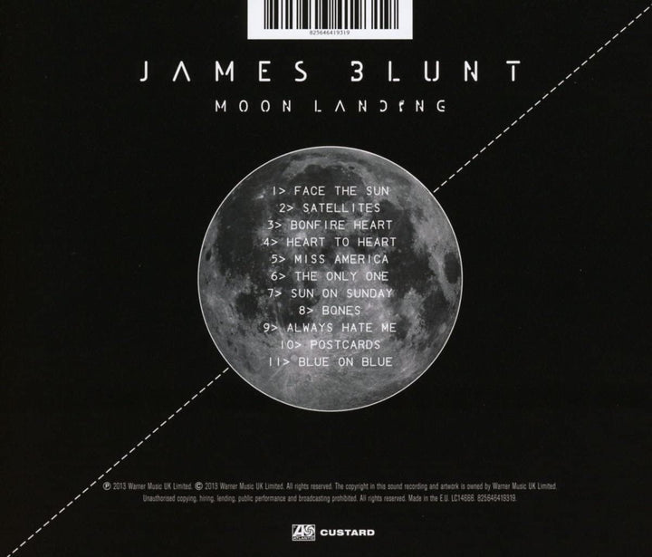 James Blunt – Moon Landing [Audio-CD]