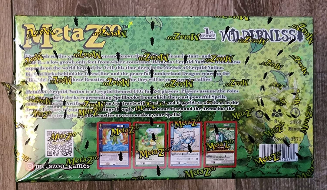 MetaZoo CCG: Wilderness: 1st Edition Booster Box - 36 Packs