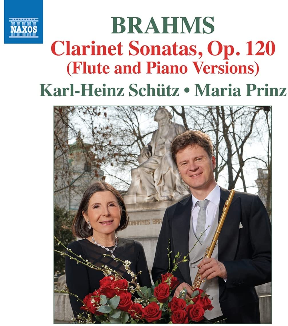 Brahms: Klarinettensonaten [Karl-Heinz Schütz; Maria Prinz] [Naxos: 8574291] [Audio CD]