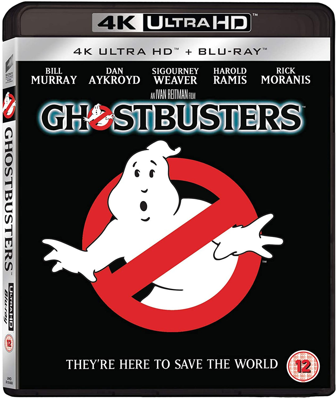 Ghostbusters (1984) (UHD &amp; BD DLX – 2 DISCS) [Blu-ray 4k + Blu-ray] [2019] [Regi Comedy/Fantasy [Blu-ray]