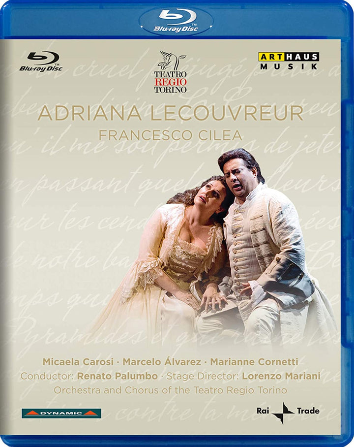 Adriana Lecouvreur, von Francesco Cilea (Tatro Regio di Torino 2008) [2010] – [Blu-Ray]