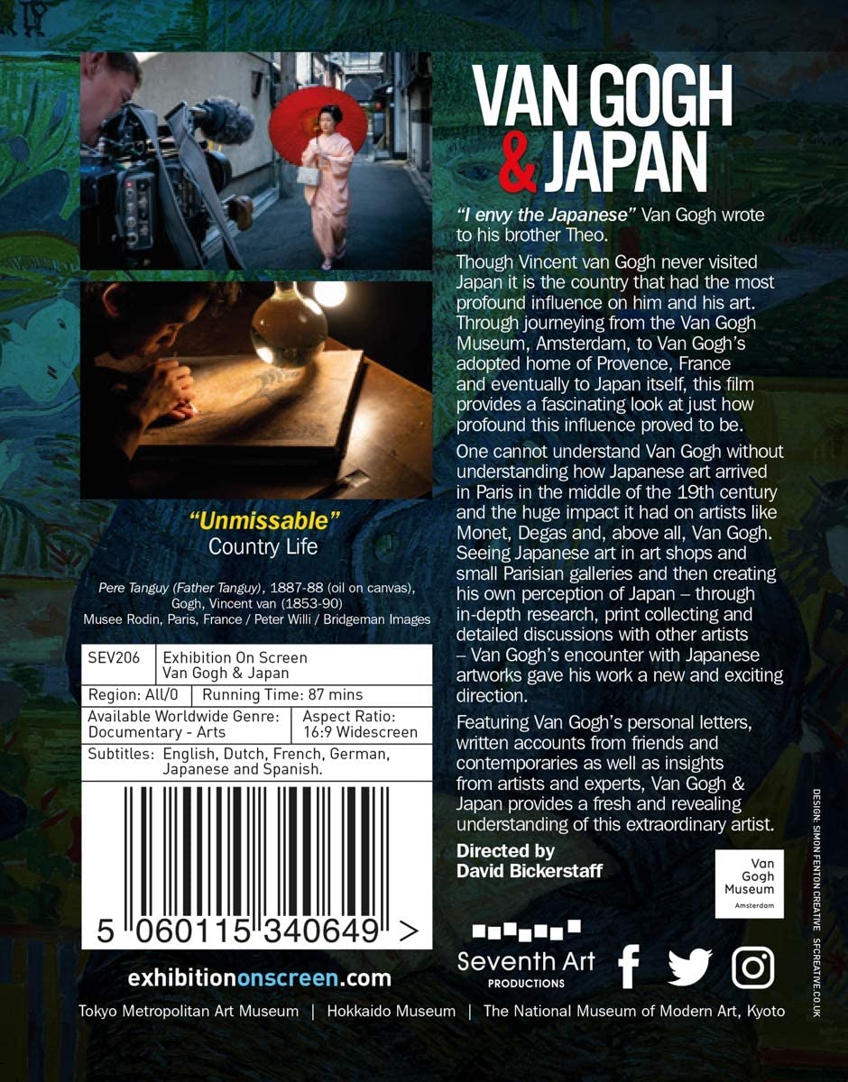 Van Gogh &amp; Japan [David Bickerstaff (Regisseur)] [Seventh Art: SEV206] [2019] [[DVD]