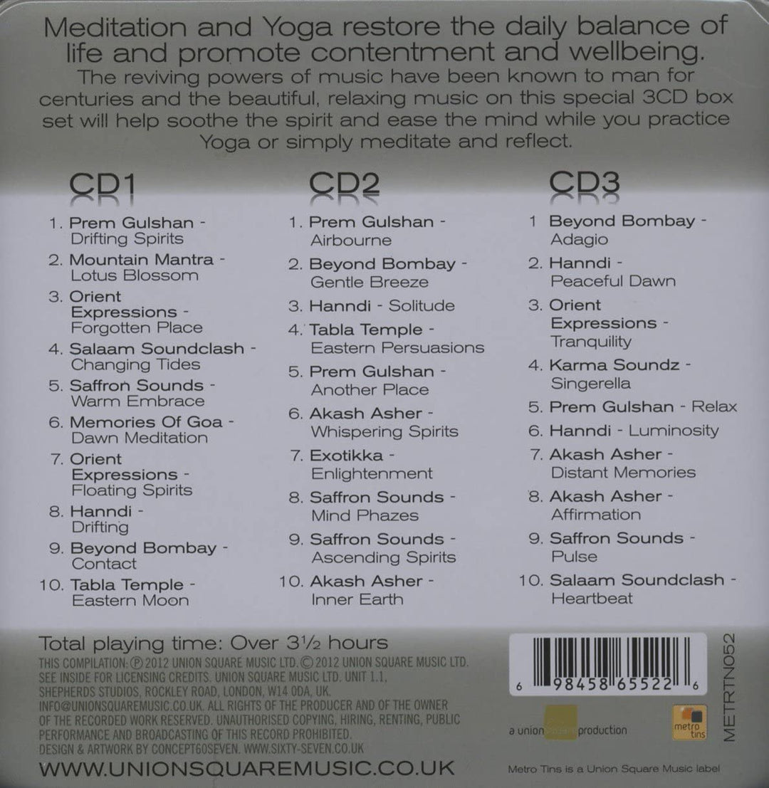 Yoga / Meditation [Audio-CD]