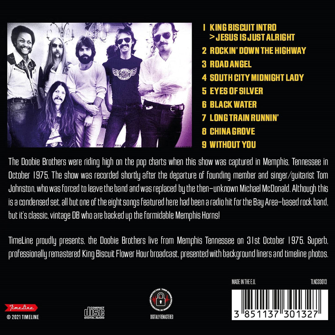 The Doobie Brothers – Live In 1975 [Audio-CD]