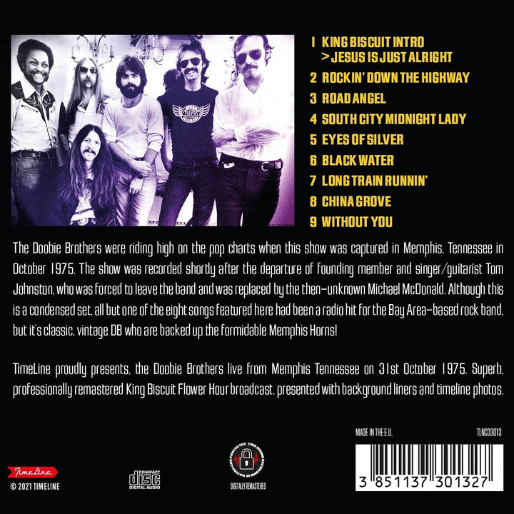 The Doobie Brothers – Live In 1975 [Audio-CD]