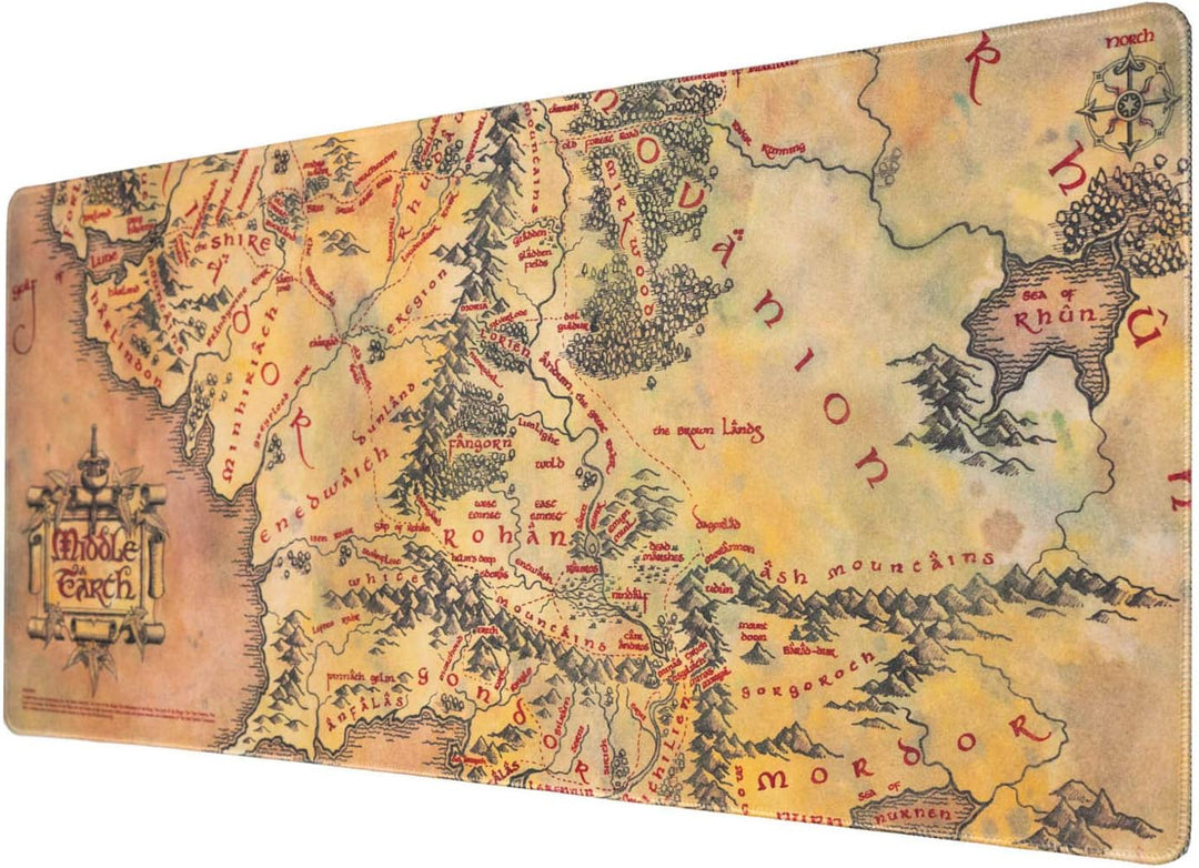 Lord Of The Rings XXL Mouse Mat - Desk Pad