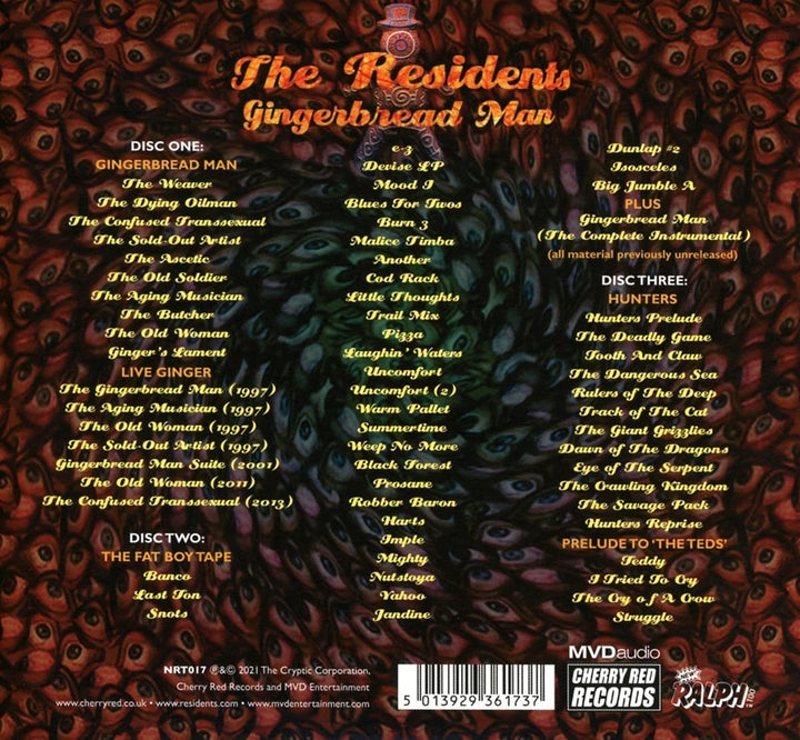 Residents – Gingerbread Man (Preserved Edition) (3CD) [Audio CD]