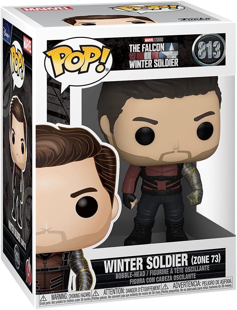 Marvel Studios The Falcon and The Winter Soldier Winter Soldier Funko 51629 Pop! VInyl #813