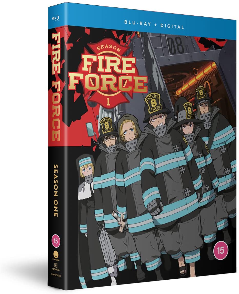 Fire Force Staffel 1 abgeschlossen – Action [Blu-ray]