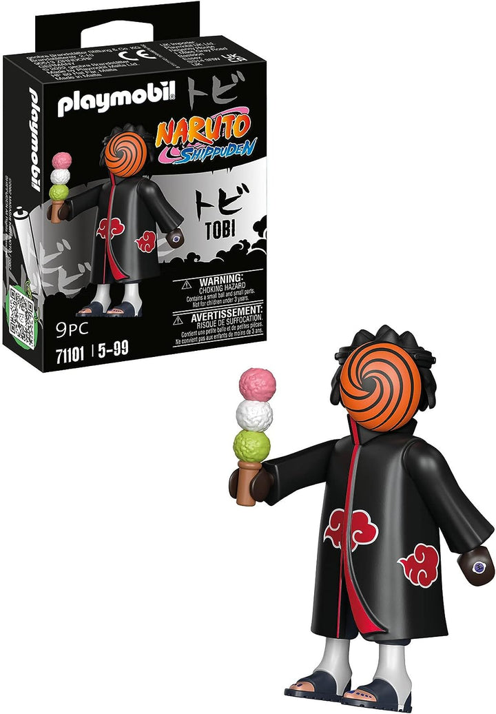 Playmobil 71101 Naruto: Tobi Figure Set, Naruto Shippuden anime collectors Figure